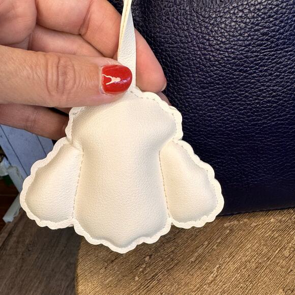 Goldendoodle White Dog Bag Charm Poodle Purse Charm Dog lover Gift NEW FAST SHIP - Picture 6 of 9
